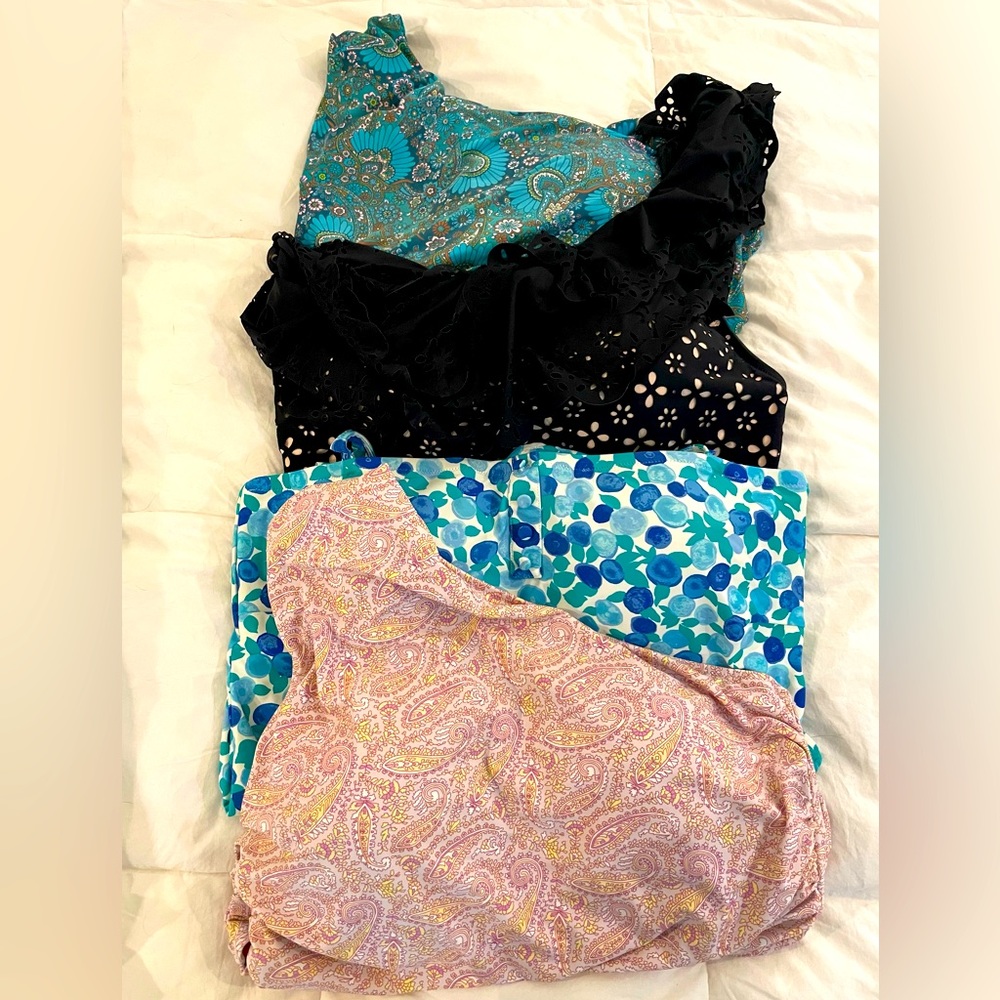 JCrew Bathing Suit Lot of 4, Size 16